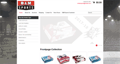 Desktop Screenshot of dmsportscards.com